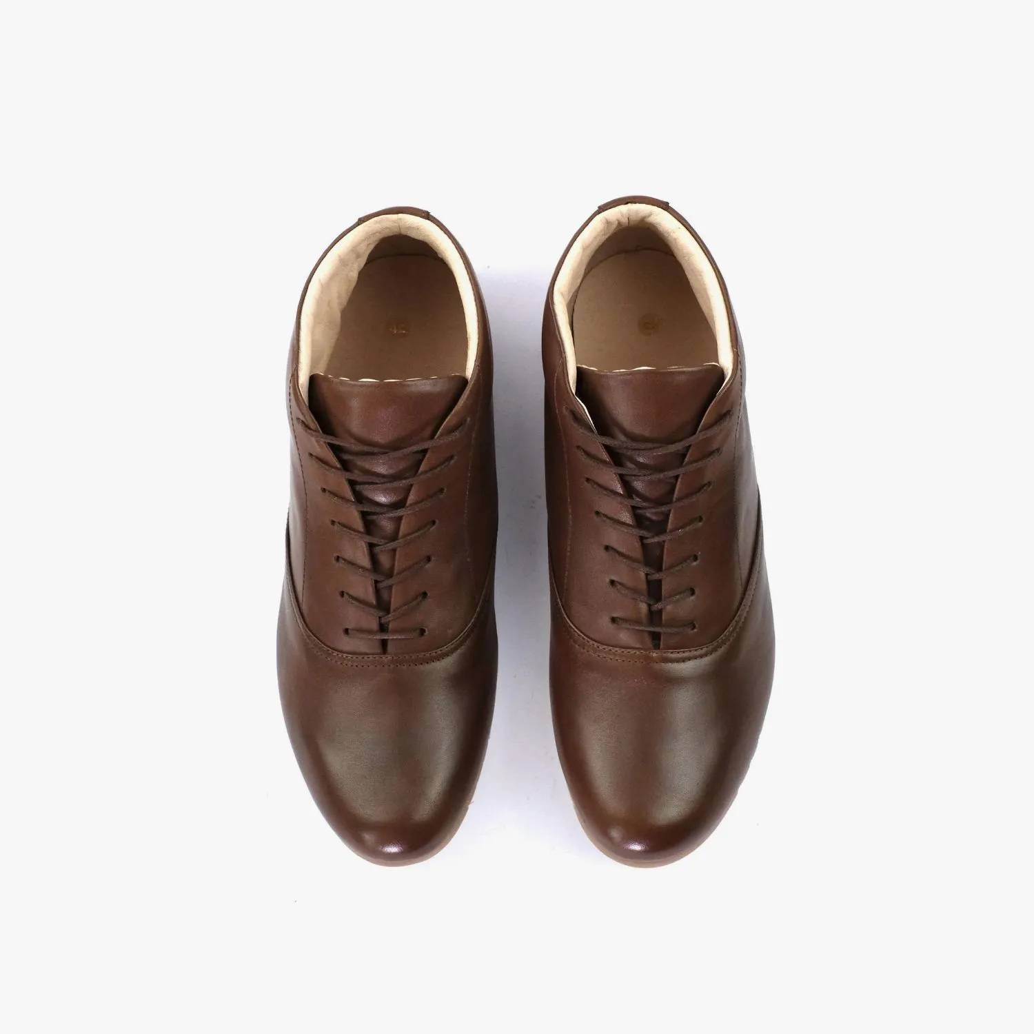 '85 Leder Sneaker Schuhe Dunkelbraun