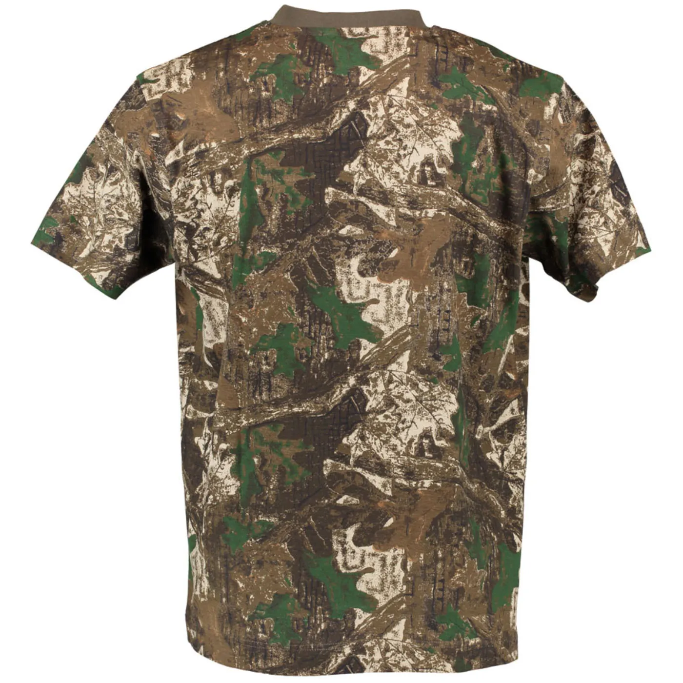 2er Pack Jagd T-Shirt für Trachten lederhosen Waldtarn und Oliv