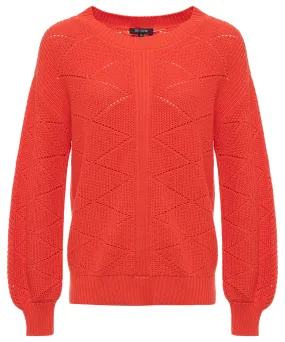 BeOne Pullover Zickzack ajour