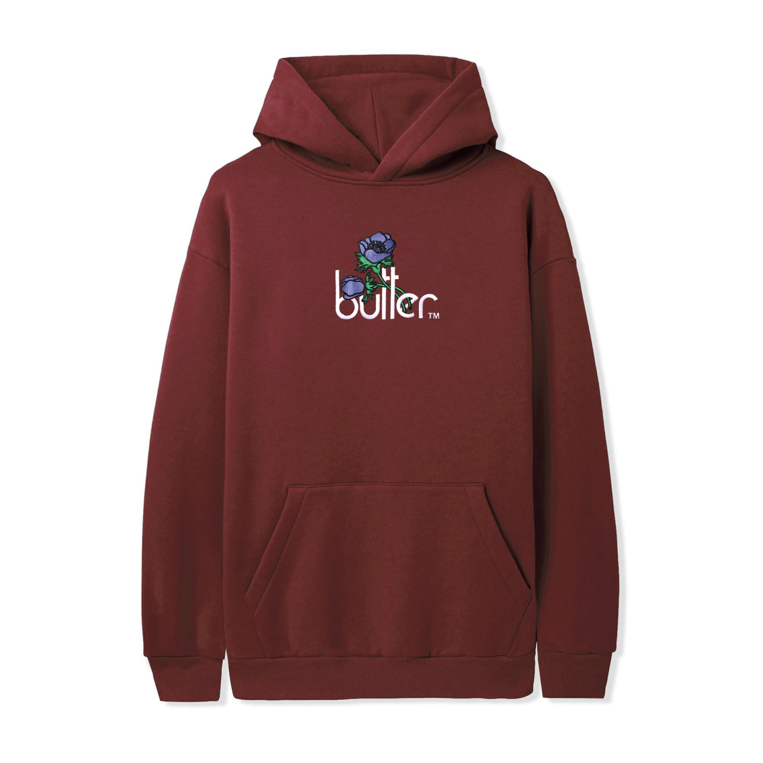 Butter Goods Windflowers Hoodie - Sangria