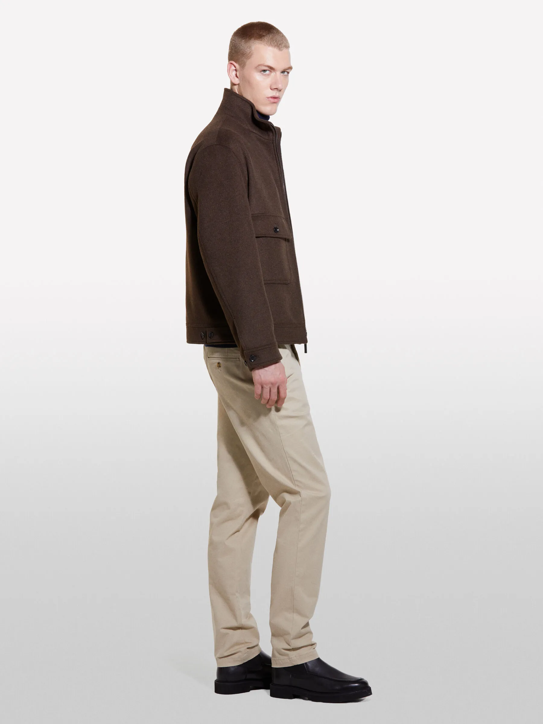 Chinohose slim fit in Beige, Beige 