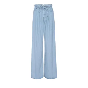   FRAME  SUPER DRAPE DRAWSTRING WIDE LEG CALA CALABRIA  Boyfriend Jeans 