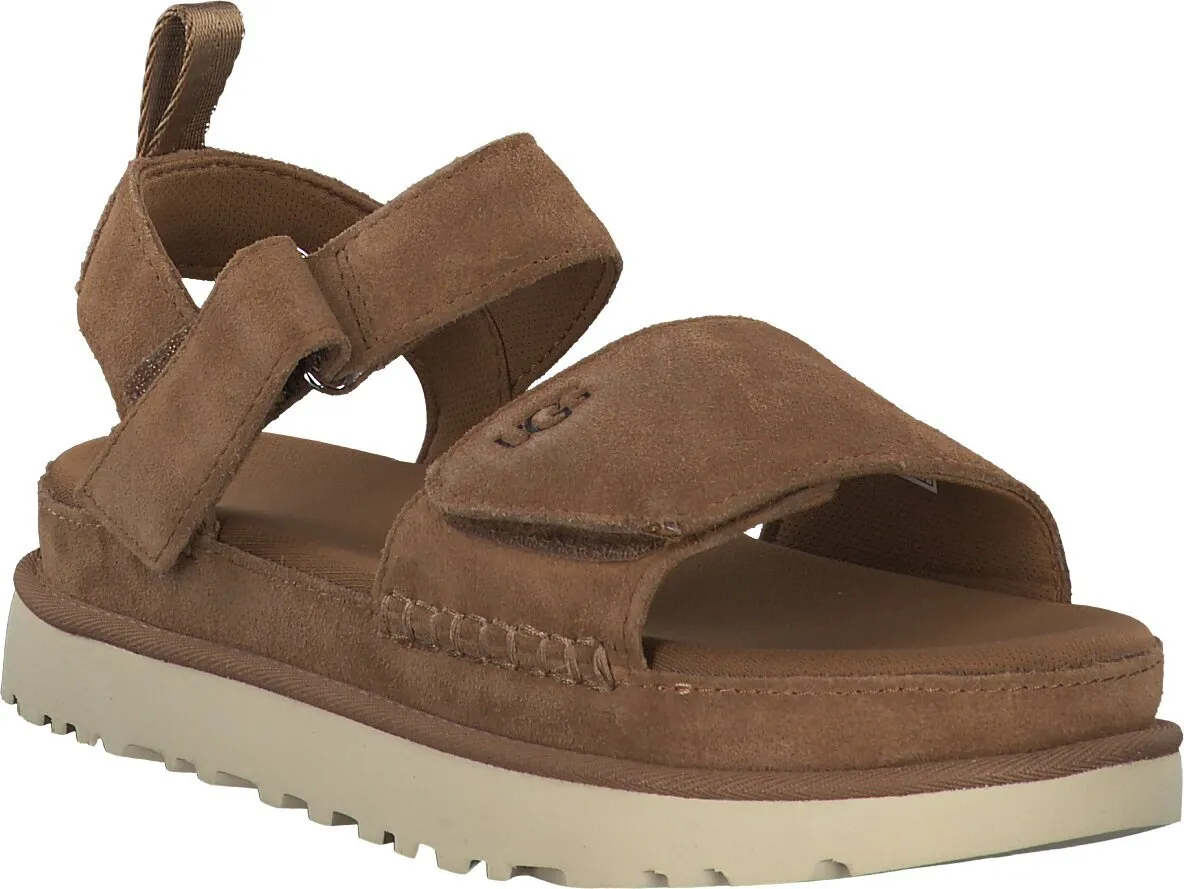 GOLDENSTAR Klett-Sandalen für Damen 184222993967 (Braun)