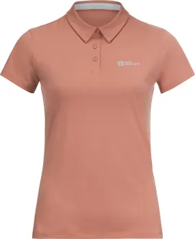 Jack Wolfskin Prelight Trail Polo W - Damen Poloshirt für Freizeit und Outdooraktivitäten