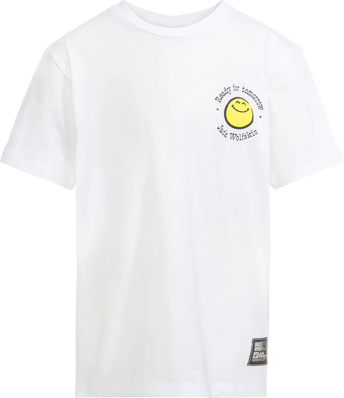 Jack Wolfskin Smileyworld T Y - Kinder T-Shirt für sämtliche Outdoor Aktivitäten