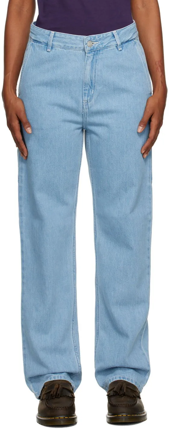 Jeans Carhartt WIP Straight Leg Jeans I031251 0112