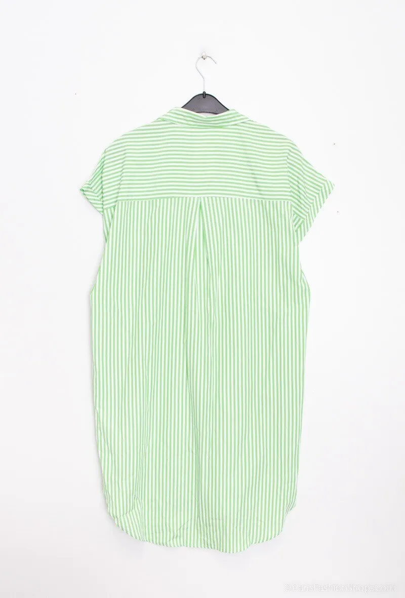 Kurzarmkleid/Tunika mit Tasche