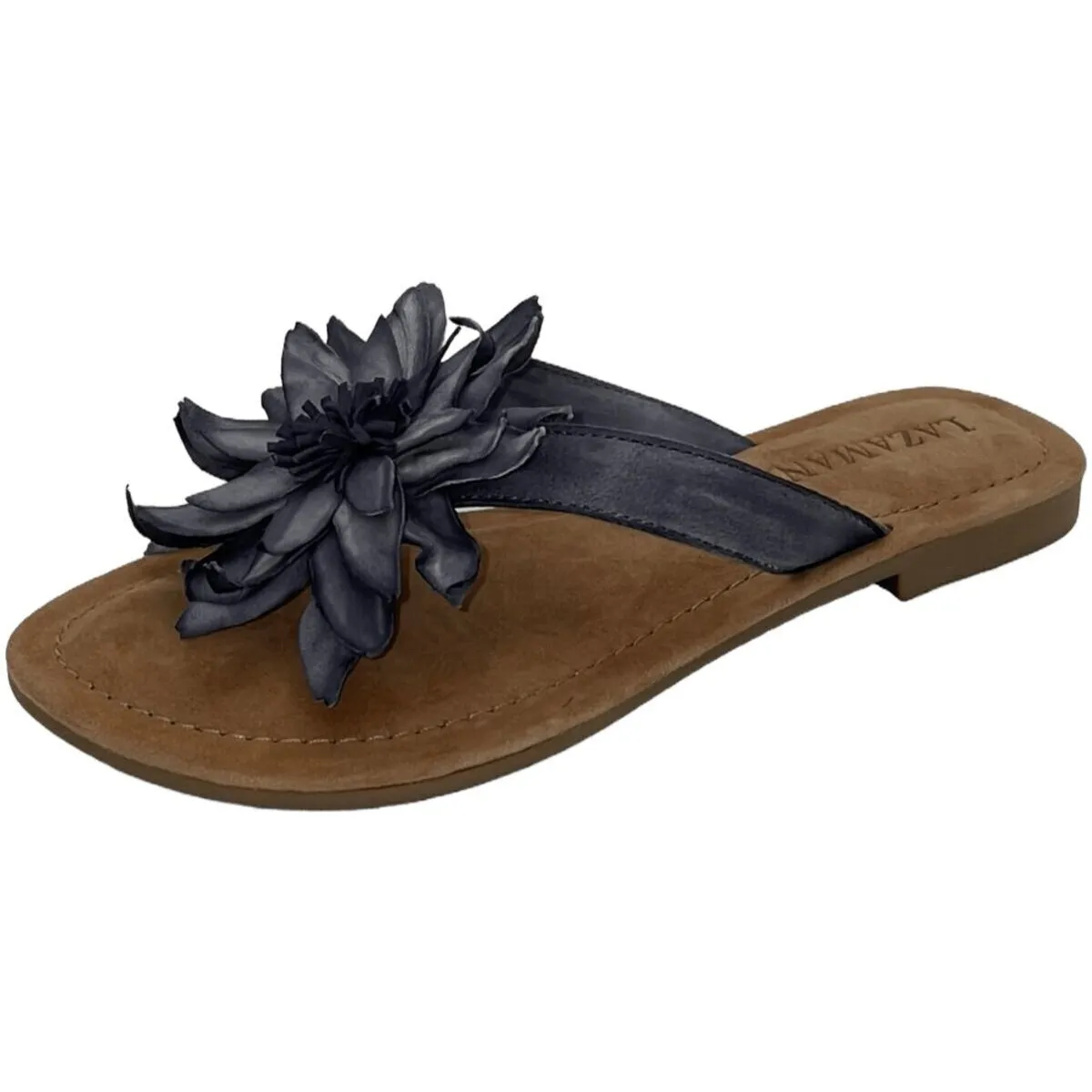 Lazamani - Pantoletten LA33734 black