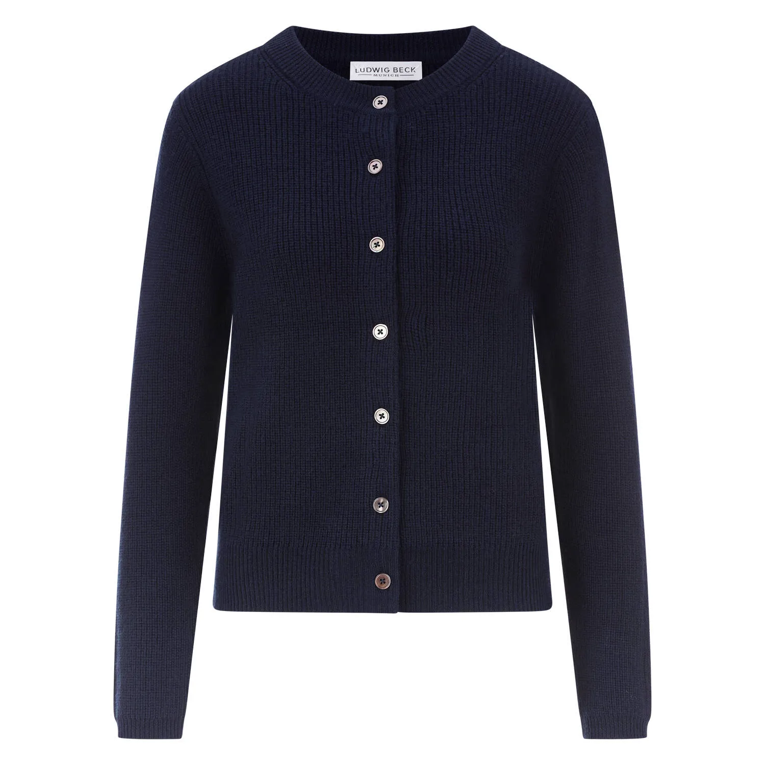 Merino-Strickjacke