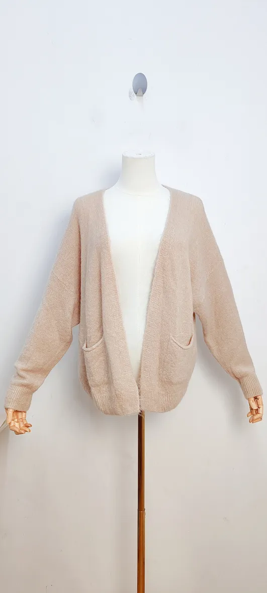 OFFENE WESTE 15 % MOHAIR