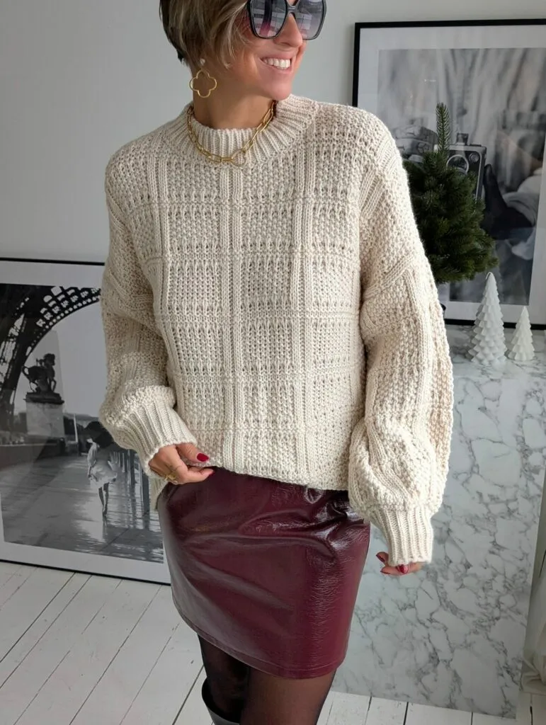 Pullover FREEZING – creme