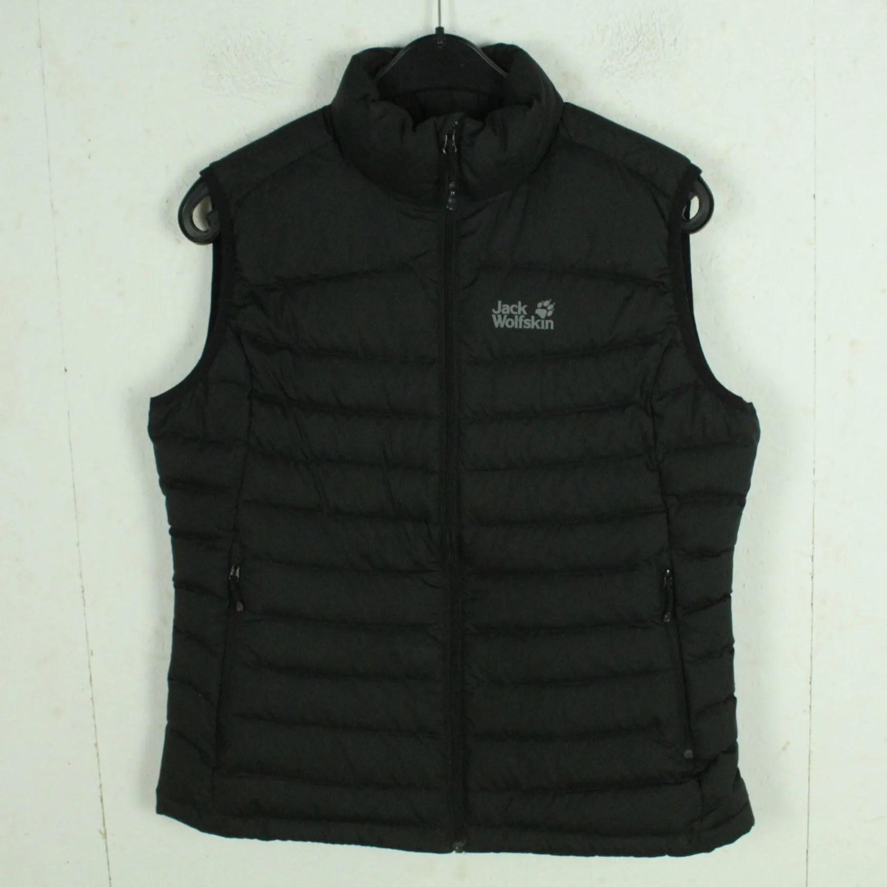 Second Hand JACK WOLFSKIN Daunenweste Gr. M schwarz (*)