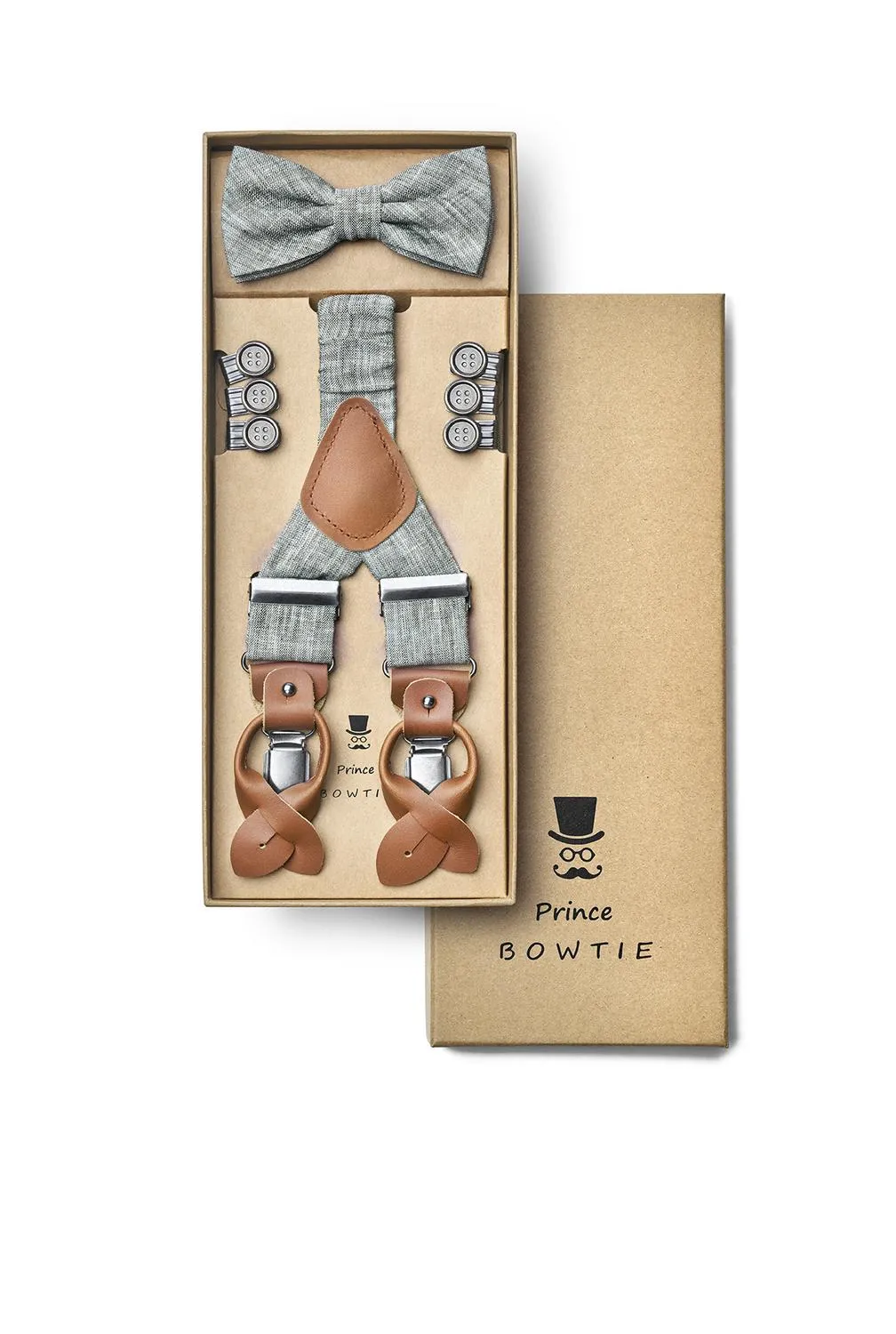 Set Hosenträger+Fliege