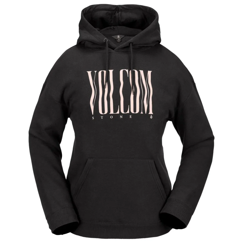 Sweatshirt Volcom ---Essential Hoodie Women Black